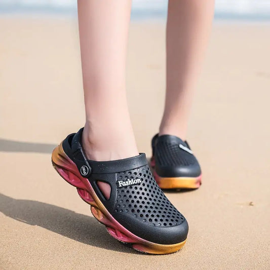 Colorful Beach Crocs