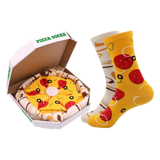 Personalisierte Pizza Sushi Damen Socken