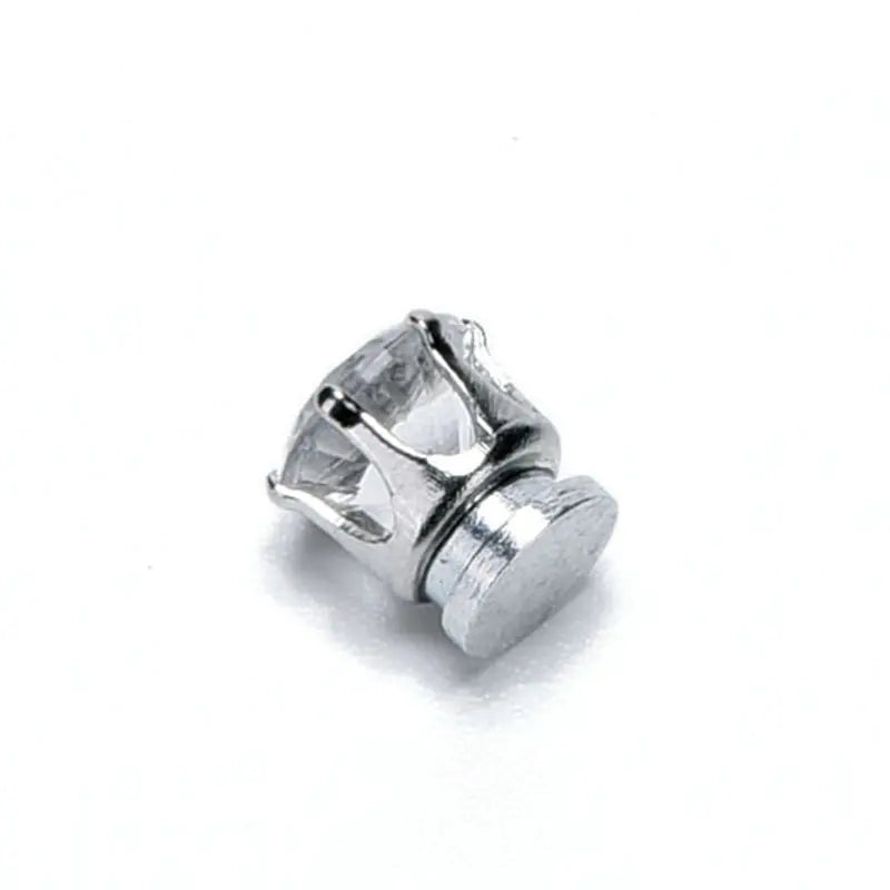 Unisex-Ohrstecker mit Kristallsteinen