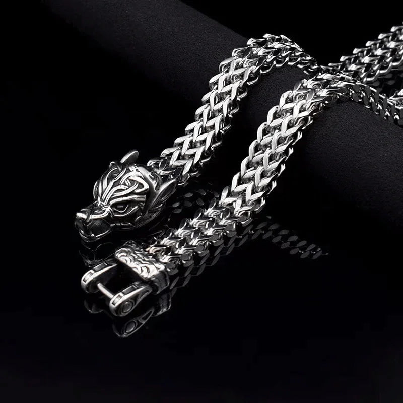 Wolfskopf-Armband