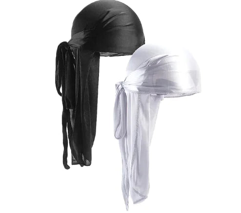 Atmungsaktiver Unisex-Turban aus Satin