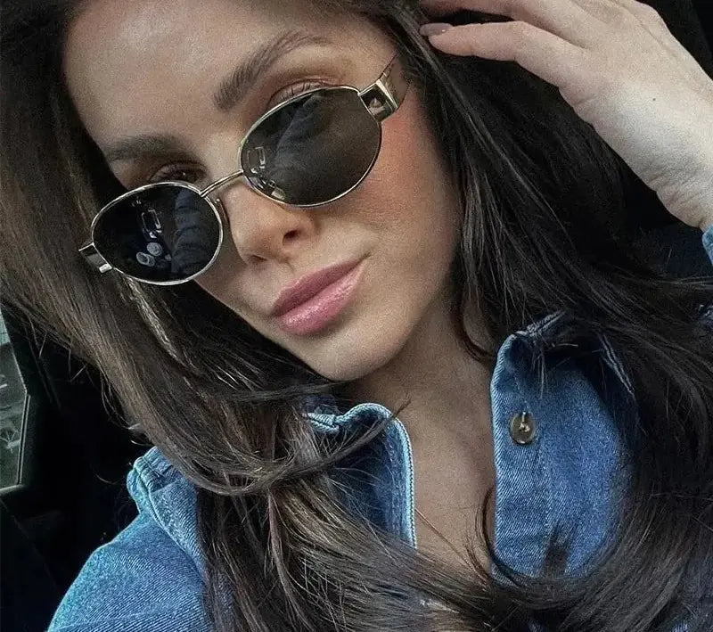 Ovale Luxe-Sonnenbrille