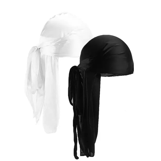 Atmungsaktiver Unisex-Turban aus Satin