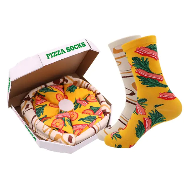 Personalisierte Pizza Sushi Damen Socken