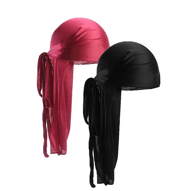 Atmungsaktiver Unisex-Turban aus Satin