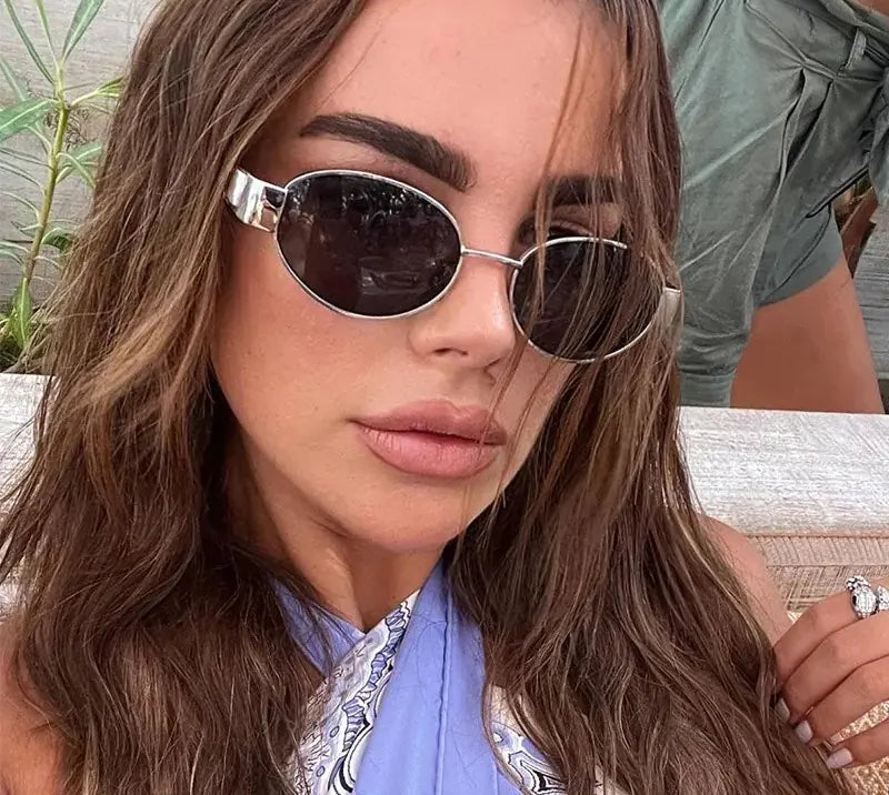 Ovale Luxe-Sonnenbrille