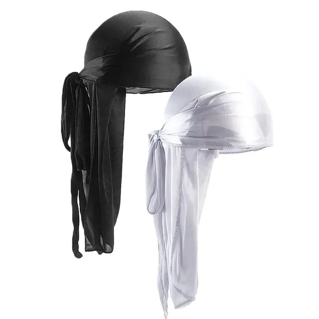 Atmungsaktiver Unisex-Turban aus Satin