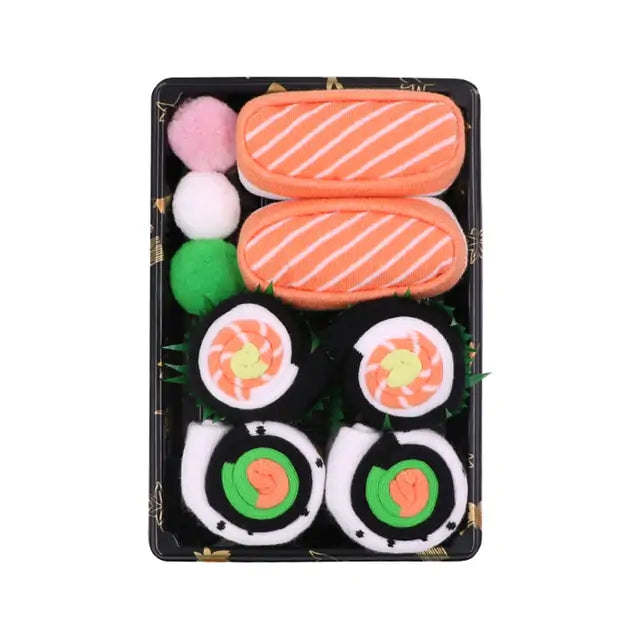 Personalisierte Pizza Sushi Damen Socken
