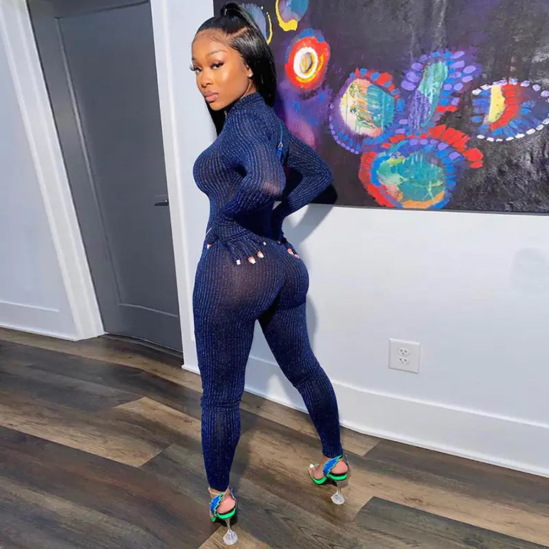 High-Waisted Butt-Lifting Jumpsuit