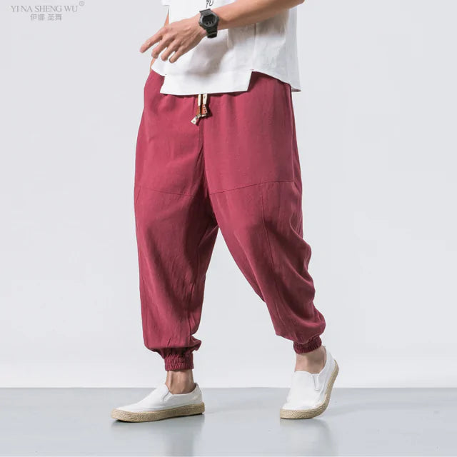 Männer Kimono Haori Hose