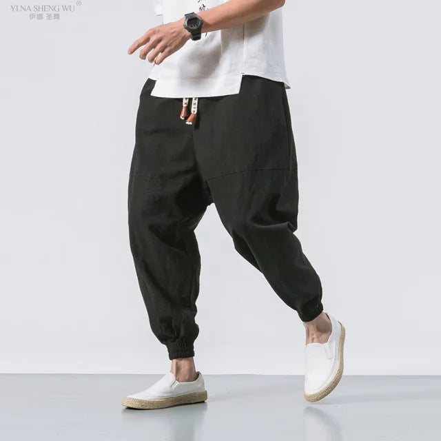 Männer Kimono Haori Hose