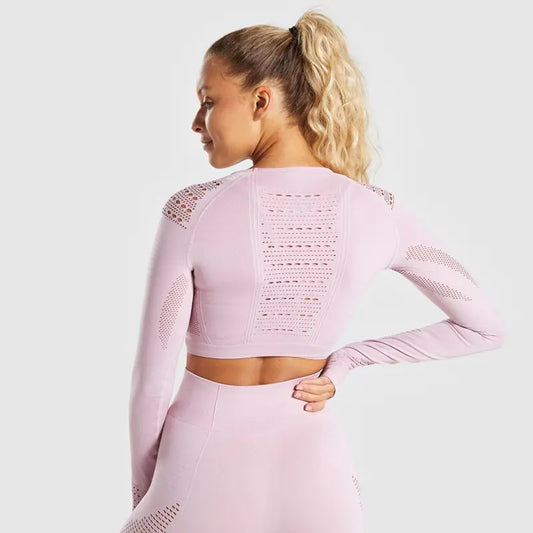 Nahtloses Yoga-Set für Frauen